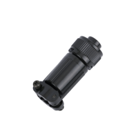 Connecteur en ligne suspendu librement de type aviation RS Brand MS3106F-10SL-4S, avec filetage femelle, contact en cuivre, étanche IP67 et à sertir par soudure