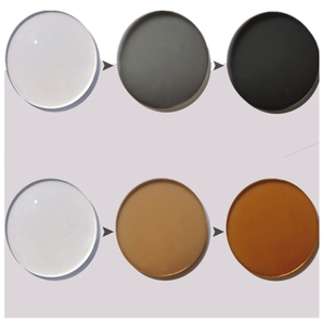 Lentilles de lunettes photochromiques bleues <span class=keywords><strong>photo</strong></span>-grises anti-lumière bleue de haute qualité 1.56, prix de gros en Chine - Product Image 2