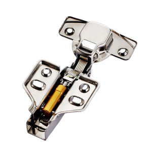 Charnière de porte d'armoire à fermeture automatique hydraulique à recouvrement total, également connue sous le nom de charnières de meubles de type « avion » ou « tube » - Product Image 2