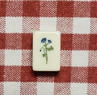 Jeu de tuiles de mahjong en acrylique, tuiles de mahjong américaines d'art traditionnel, tuiles de mahjong ivoire, soirée de jeu en famille