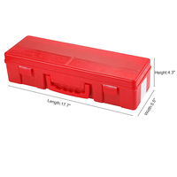 Triangle d'avertissement d'urgence de base approuvé par le DOT Kit de triangles d'avertissement de sécurité routière réfléchissants pliables Fluorescent