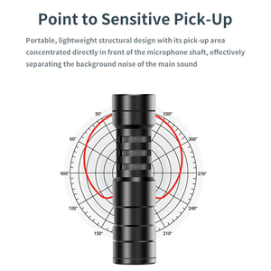 Microfono Video Universale con Supporto Antiurto Rycote Lyre per Smartphone <span class=keywords><strong>Canon</strong></span> Nikon Sony - Microfono Perfetto per Fotocamera, Microfono Shotgun - Product Image 5