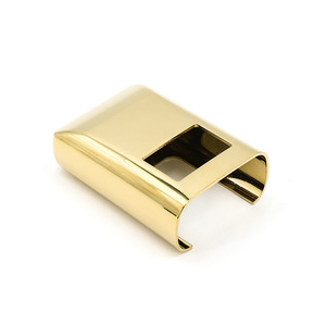 Estuche para Maquinilla de Afeitar de Aleación de Zinc, Cromado, Duradero, Diseño Moderno y Simple, Pieza para Electrodomésticos - Product Image 1