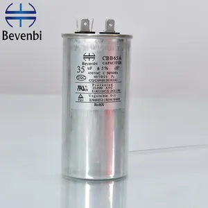 Bevenbi 450v 20用空調エアコンモータ走行コンデンサCBB65コンデンサ