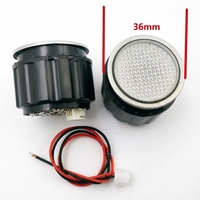 Module de capteur ultrasonique étanche 36 mm IP67, transducteur de distance haute précision, systèmes industriels d'évitement d'obstacles pour le stationnement