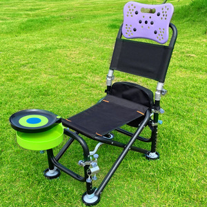 Aluminum Alloy Fishing <b>Chair</b> Portable Folding Lightweight Outdoor Use - Product Image 3