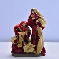 Katolik İncil kalıntı kilise malzemeleri dini süsler İsa Mage Saga kutsal aile heykeli hediye süsleme figürleri chris Craft