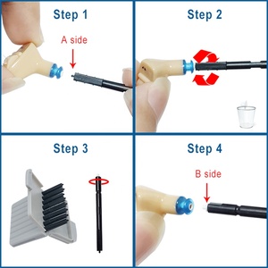 Dispositif anti-cérumen pour aides auditives Phonak Unitron Widex <span class=keywords><strong>CeruStop</strong></span> – Empêche le cérumen de s'accumuler dans les aides auditives RITC et RIC - Product Image 5