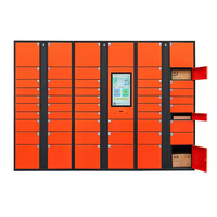 Système de mise en réseau personnalisé Choix multilingue Étanche 24 heures Self-service Intelligent Smart Parcel Delivery Locker