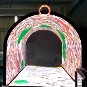 Pantalla curva LED de túnel LED interactiva inmersiva a todo color - Product Image 2