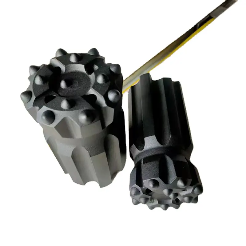 Hochwertige 102mm T60 Wolfram-Carbide-Bohrteile für den Bergbau neues Kohlenstoffstahl-Rückzugknopf-Bohrwerkzeug geschmiedet