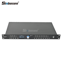 Procesador de Audio Digital Profesional Auto EQ/Auto FIR de 4 Entradas y 8 Salidas, Sistema de Sonido DSP