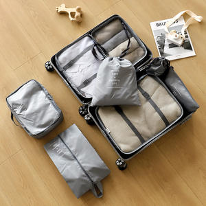 Organizador de Ropa Cotton Way, Bolsa de Almacenamiento de Viaje, Rectangular de 30x21x10cm, 100% Algodón, para Viajes - Product Image 3