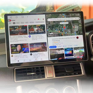 13 "inch 2 Din Xe Android đài phát thanh stereo Video Player GPS 2DIN phổ Carplay tự động đa phương tiện stereo 2 DIN cho Tesla phong cách - Product Image 2