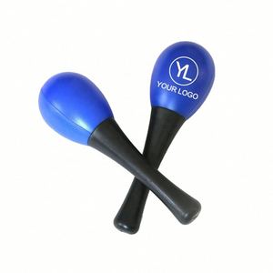 พิมพ์โลโก้ตามสั่ง ของขวัญน่ารักสำหรับเด็ก แก้วเชคพลาสติก ของชำร่วยงานปาร์ตี้สไตล์เม็กซิกัน ของเล่นเสียงดังรูปการ์ตูนขนาดเล็ก มารากัส - Product Image 1