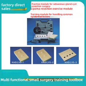 Kit pelatihan sains medis PVC multifungsi, praktek teknik dasar untuk bekam <span class=keywords><strong>Keratosis</strong></span> seboroik kulit dan jahitan - Product Image 5