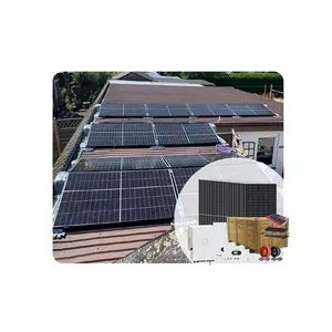 Солнечная система Maxbo, 10 кВт, гибридная солнечная система, установленная на солнечных батареях, оборудование, необходимое для солнечной энергии дома, солнечная энергия