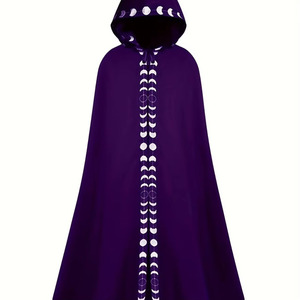 ชุดคอสเพลย์ผู้ใหญ่แบบมีฮู้ด 5 สี สไตล์ยุคกลางเรอเนซองส์ ทำจากโพลีเอสเตอร์ สำหรับฮาโลวีน คอสเพลย์ และภาพยนตร์/โทรทัศน์ - Product Image 4