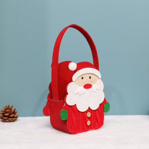 Fashion Design <strong>Christmas</strong> Gifts Logo Printed Felt and Nonwoven Beach Bag for Kids for Shopping - Product Image 5