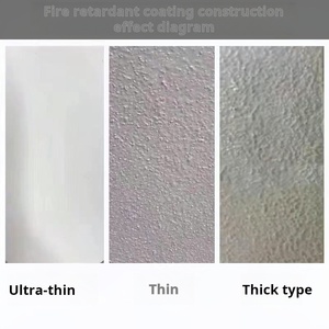 Acrylic dựa trên nước-phân tán intumescent chống cháy lớp phủ chất lỏng cho bàn chải phun ứng dụng chống cháy đường hầm kim loại gỗ - Product Image 5