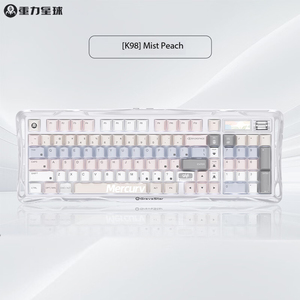 GravaStar K98 Tri Mode Mechanical Keyboard With Screen RGB Lighting Silent Typing Gaming Office Keyboard For Laptop - Product Image 6