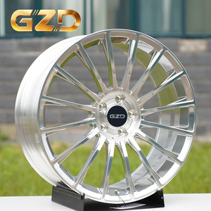 Jantes en alliage forgé à rayons multiples GZD, jantes en alliage d'aluminium, jantes 5 x 120, 18, 20, 21, 22 pouces, jantes de luxe pour Benz, <span class=keywords><strong>BMW</strong></span>, Audi - Product Image 3