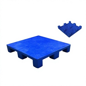 Pearl <strong>River</strong> 4-way Nine-leg Plastic Pallets 945945 Flat-type High-load-bearing Logistics Forklift Use 1000kg Dynamic Load - Product Image 1