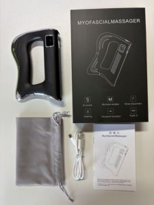 Массажер для миофасциального расслабления с лезвием из нержавеющей стали, 3D-формирующий, перезаряжаемый, для массажа Гуаша, снимающий боль - Product Image 5