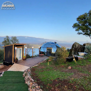 <span class=keywords><strong>Casa</strong></span> de carpa de vidrio prefabricada <span class=keywords><strong>para</strong></span> hoteles <span class=keywords><strong>Alquiler</strong></span> de Airbnb Casas de vidrio Cúpula móvil <span class=keywords><strong>para</strong></span> 4 estaciones - Product Image 2