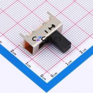 SS-24E02-G100 Slide Switch Through hole Component (THT),20x7.9mm Switch Double Pole Four Throw Rectangle Pin Header PC Pin 20mm - Product Image 1