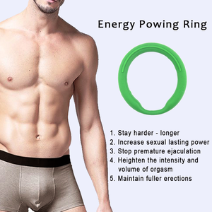 Gesundheitsfördernder Penisring zur Vergrößerung mit negativen Ionen, Silikon-Penisringe für Männer, Quantum-Energie Power Sex-Ring - Product Image 4