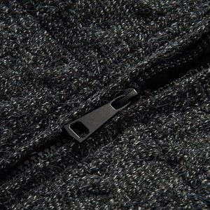 PB & ZA femmes 2025 nouvelle mode tissu tricoté est chaud et épais veste manteau Vintage à manches longues vêtements d'extérieur pour femmes Chic <span class=keywords><strong>surchemise</strong></span> - Product Image 5