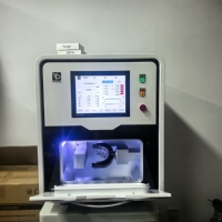 Machine de fraisage à sec et à humide à 5 axes électrique pour céramique dentaire en disilicate de lithium et en zircone, CAD CAM, découpe de haute précision