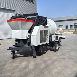 Peralatan konstruksi P-752 <span class=keywords><strong>Mixer</strong></span> semen pemuatan sendiri dengan mesin pompa <span class=keywords><strong>Mixer</strong></span> beton disediakan Motor listrik atau Diesel - Product Image 3
