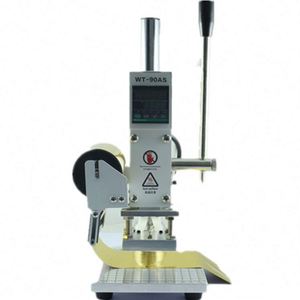 Machine de marquage à chaud Yunqingtech, machine à estamper les logos, machine à embosser les plaques de positionnement, machine à embosser les cadeaux DIY - Product Image 2