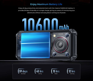 Oukitel Wp36 Pro Gồ Ghề Điện Thoại Thông Minh 10600MAh Pin Loa Lớn 6 + 256GB 4G Di Động Android 14 NFC Điện Thoại Toàn Cầu Oiukitel Wp36 Pro - Product Image 4