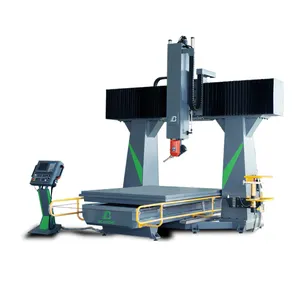 Máquina de fresagem cnc para madeira, alta precisão, 3d, 5 eixos, roteador cnc para trabalhar madeira