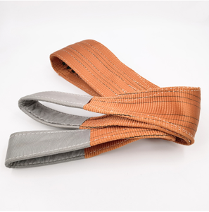 Tianma 10 tấn <span class=keywords><strong>Polyester</strong></span> một chiều nâng Webbing <span class=keywords><strong>Sling</strong></span> Dây đeo mắt phẳng loại cáp treo - Product Image 6