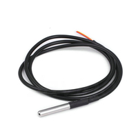 ODM IP68 Digital 1-Wire Maxim DS18B20 Sonde 4mm de diamètre Capteurs de température étanches pour appareils ménagers
