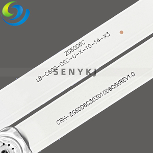 4piezas TV LED Kit cho CRH-ZG60D6C3030100608KREV1.0 LB-C600-D6C-U-X-10-14-X3 94v-0fzd-03e348124hnrohs 4t-c60cl2ur 4t-c60cl2-ur - Product Image 5