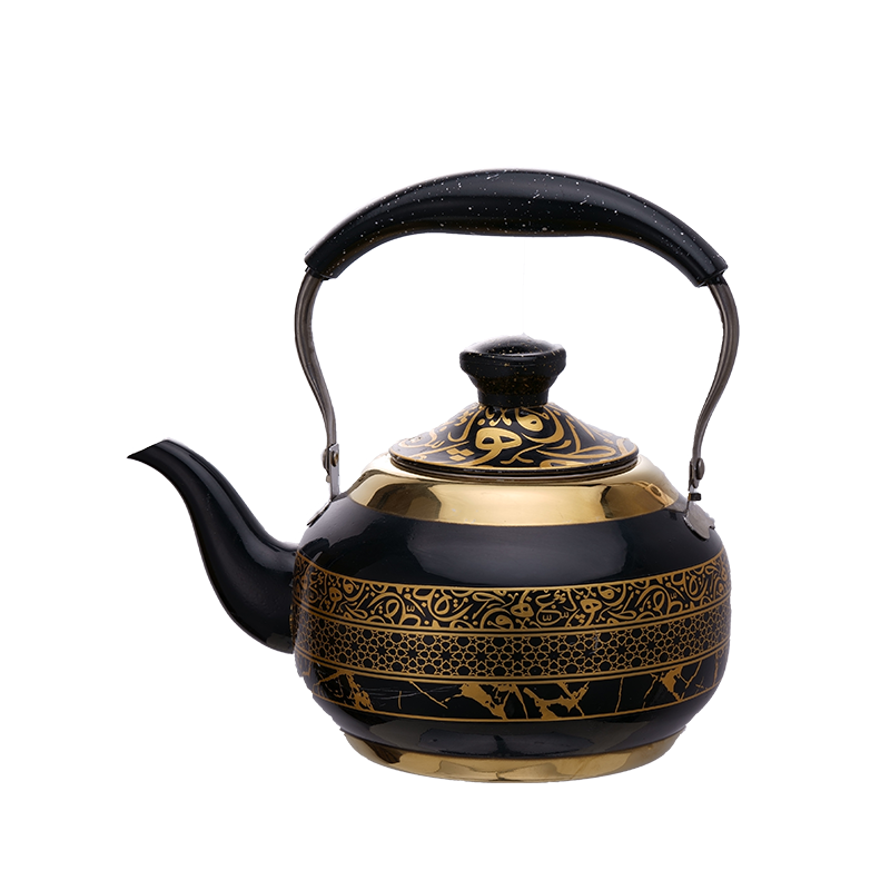 Горячая Распродажа, чайник из нержавеющей стали с анти-горячей ручкой, чайник для кофе, металлический чайник с мраморным покрытием, со свистком из нержавеющей стали