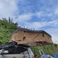 Portable Canvas Aluminum Car Roof Top Tent