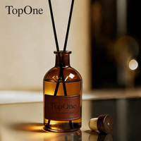 Kit de Diffuseur et Bougie en Cire de Soja pour Aromathérapie, Vente en Gros, 200ml Diffuseur, 200g Bougie, Idéal Saint-Valentin, Noël, Hôtels et Boutiques