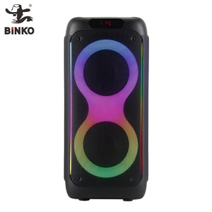 Binko 8 pulgadas fiesta al aire libre caja de sonido altavoz moda USB TF tarjeta FM <span class=keywords><strong>radio</strong></span> Bluetooth inalámbrico RGB fiesta altavoces - Product Image 4