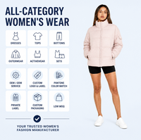 Blouson court matelassé ample pour femme, col montant, chaud pour l'hiver, manteau rembourré, vêtement d'extérieur personnalisé ODM pour femme avec poche sur le bras
