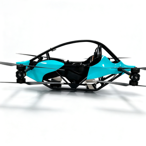 New Lightweight Carbon Fiber Blue Single Seat RC Rotary Wing Aircraft Battery Powered Vertical Takeoff Flying Vehicle 4K <b>Camera</b> - Product Image 3