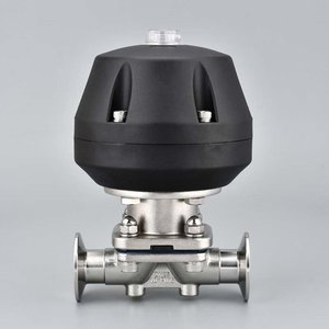 La bàn DN20 TC 34mm SS316L nhựa khí nén kẹp thẳng màng van cho dược ứng dụng OEM tùy biến - Product Image 2
