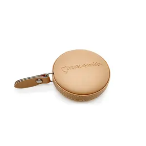 Sewing Measure Tape Promotional Gift Leather Laser Engraved Logo Item Printing Color Souvenir Pu Measuring Tape