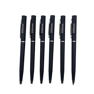 Stylo bille personnalisé avec logo, style Westin Hilton, encre multicolore 1,0 mm, en plastique ABS/PC, cadeau promotionnel - Product Image 1