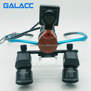 Équipement de laboratoire, lampe frontale chirurgicale, dentiste, lampe frontale LED 5x, loupes dentaires binoculaires avec caméra - Product Image 4